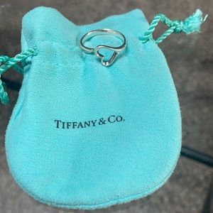 Else Peretti open heart ring